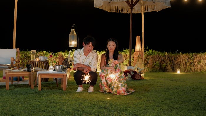 飯野和英、武井亜樹『バチェロレッテ・ジャパン』シーズン3エピソード5(C)2024 Warner Bros. International Television Production Limited. All Rights Reserved