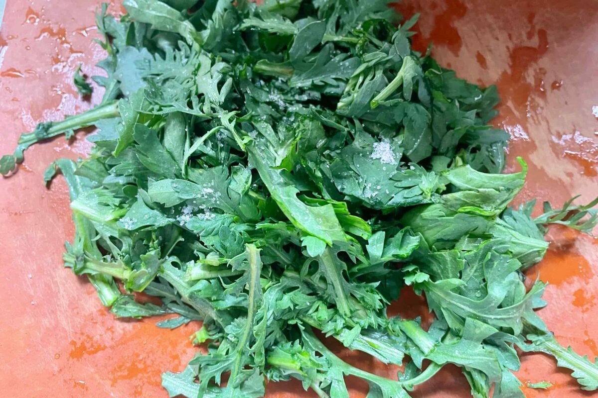 春菊蕎麦