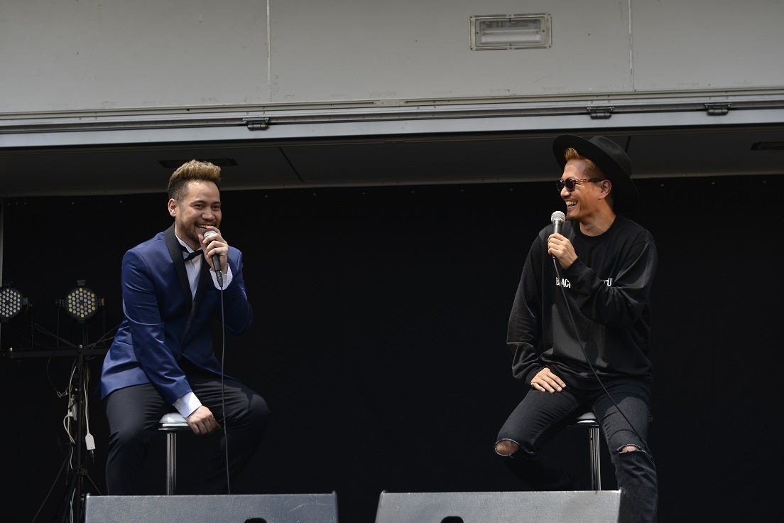 JAY’ED、EXILE ATSUSHI（photo：高田梓）