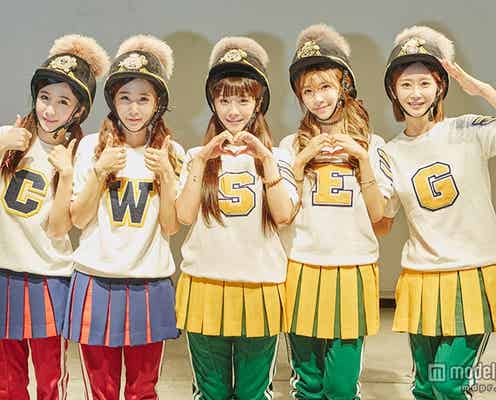 “直列5気筒ダンス”CRAYON POP、日本デビュー 目標は「東京ドーム単独ライブ」