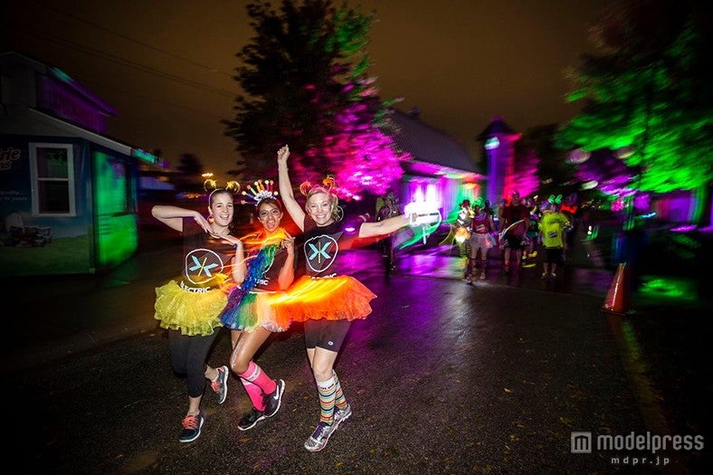 光のワンダーランドへ／Electric Run Japan Facebookより