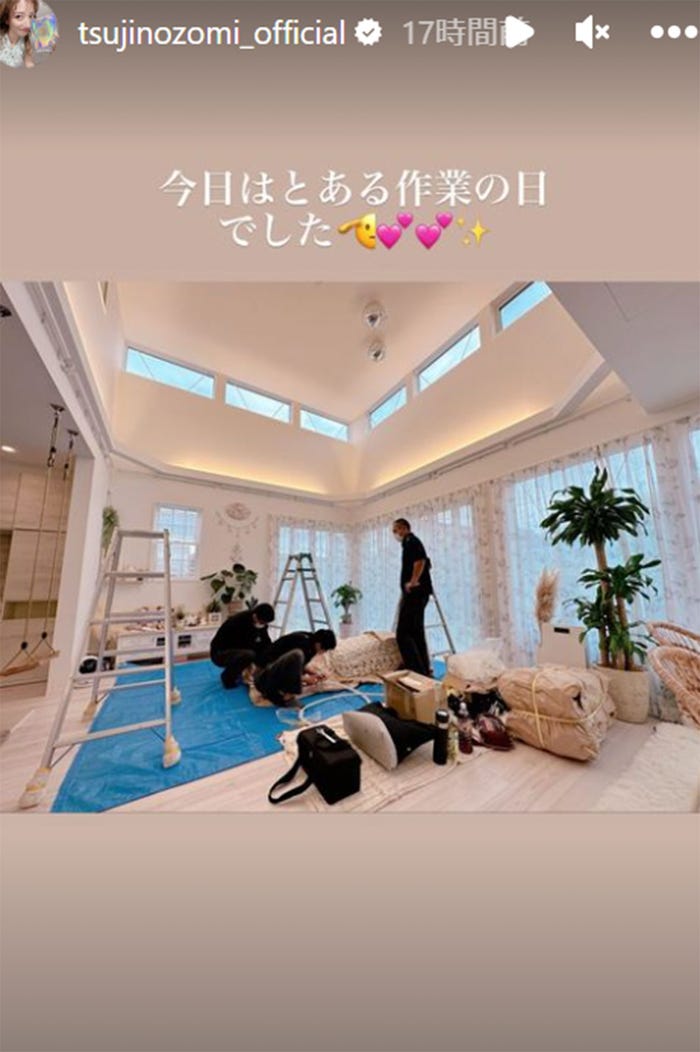 辻希美Instagramストーリーズより