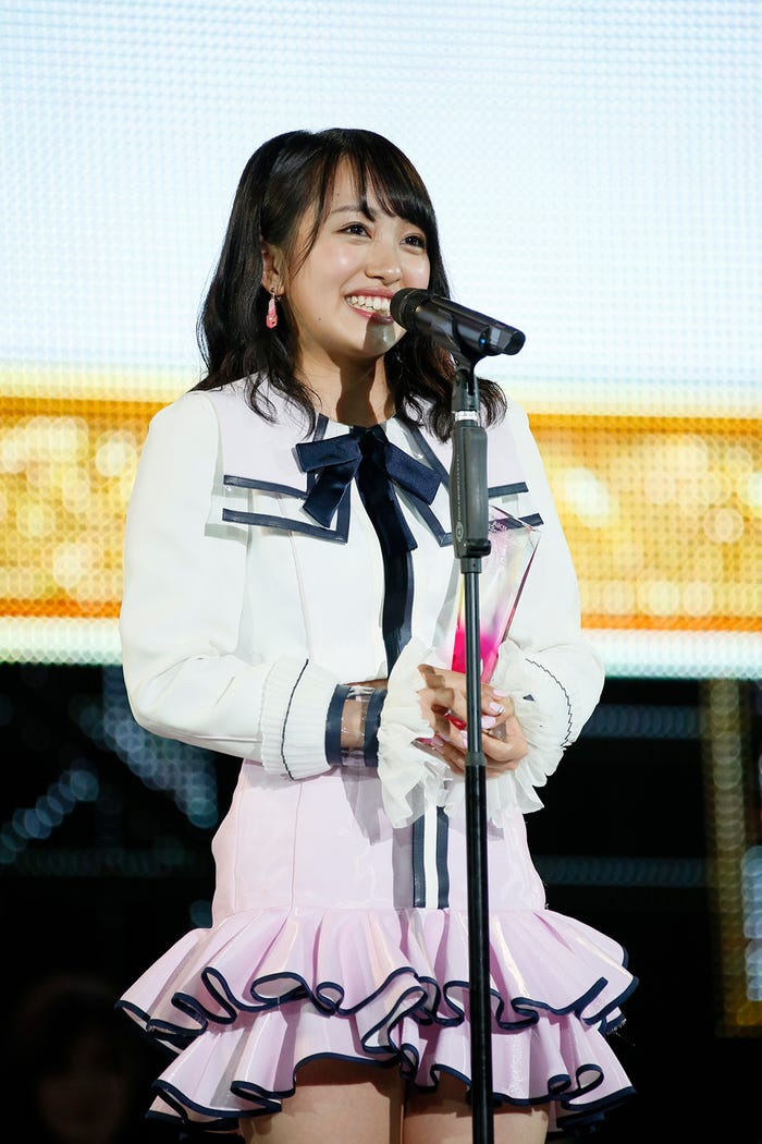 向井地美音「AKB48 53rdシングル 世界選抜総選挙」(C)AKS