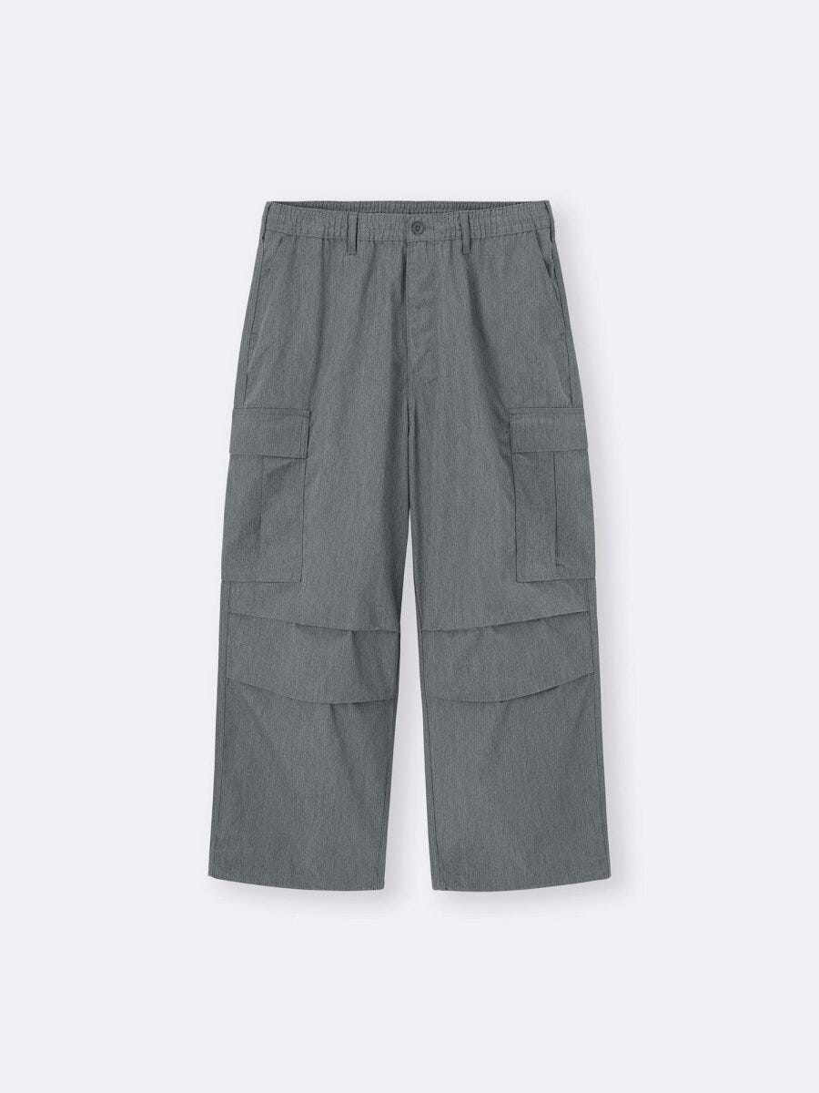 2026gu大人女性おすすめスーパーワイドカーゴパンツ