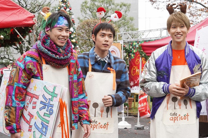 戸塚純貴、細田佳央太、堀 夏喜 「恋です!~ヤンキー君と白杖ガール~」第8話より(C)日本テレビ