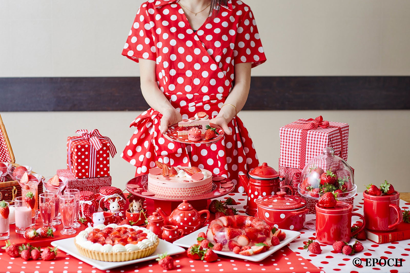 ストロベリーコレクション with シルバニアファミリー（C）EPOCH