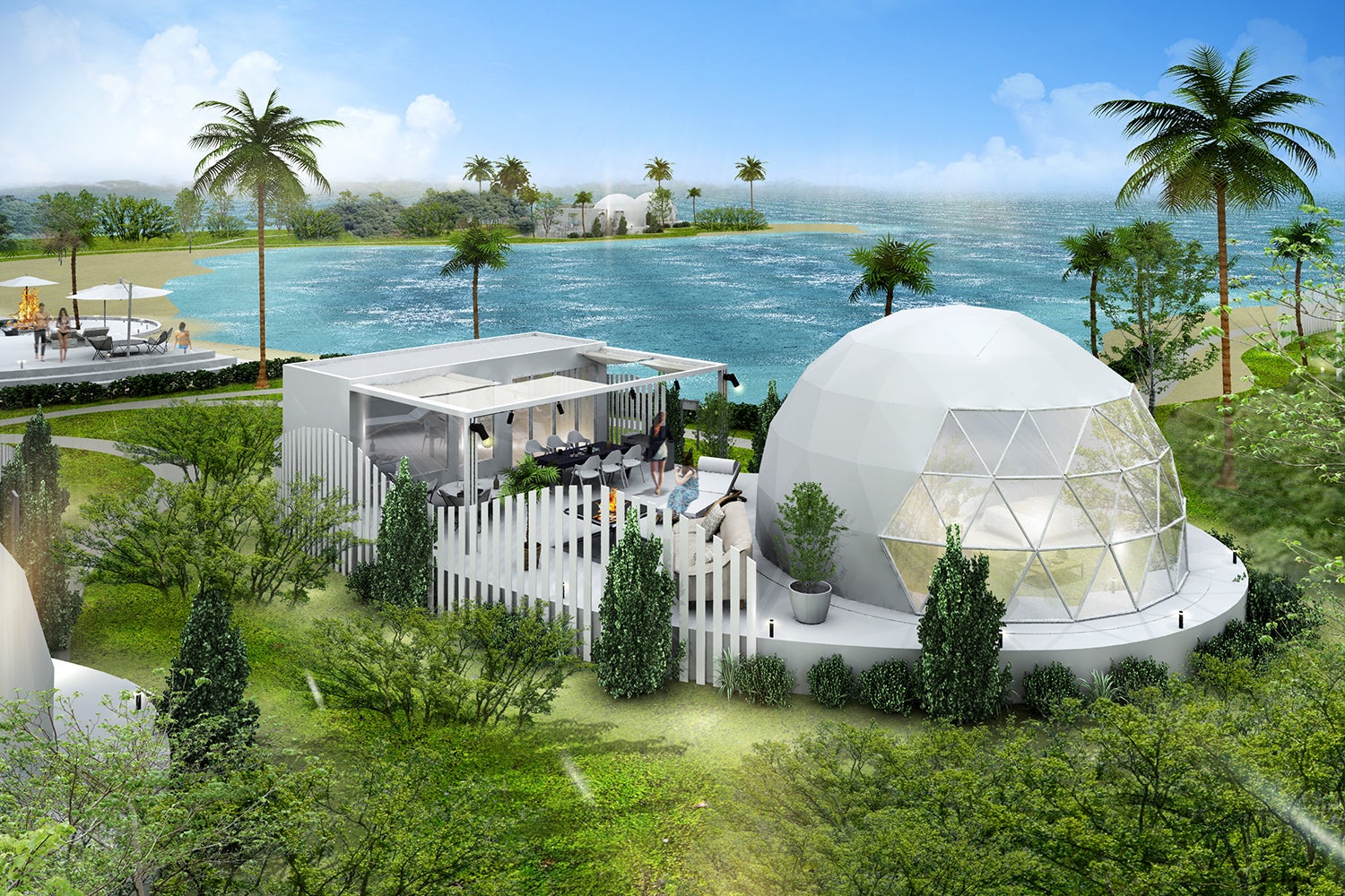 和歌山に無人島グランピング「エランド」白浜の海辺でサウナ＆飲み放題サービスも