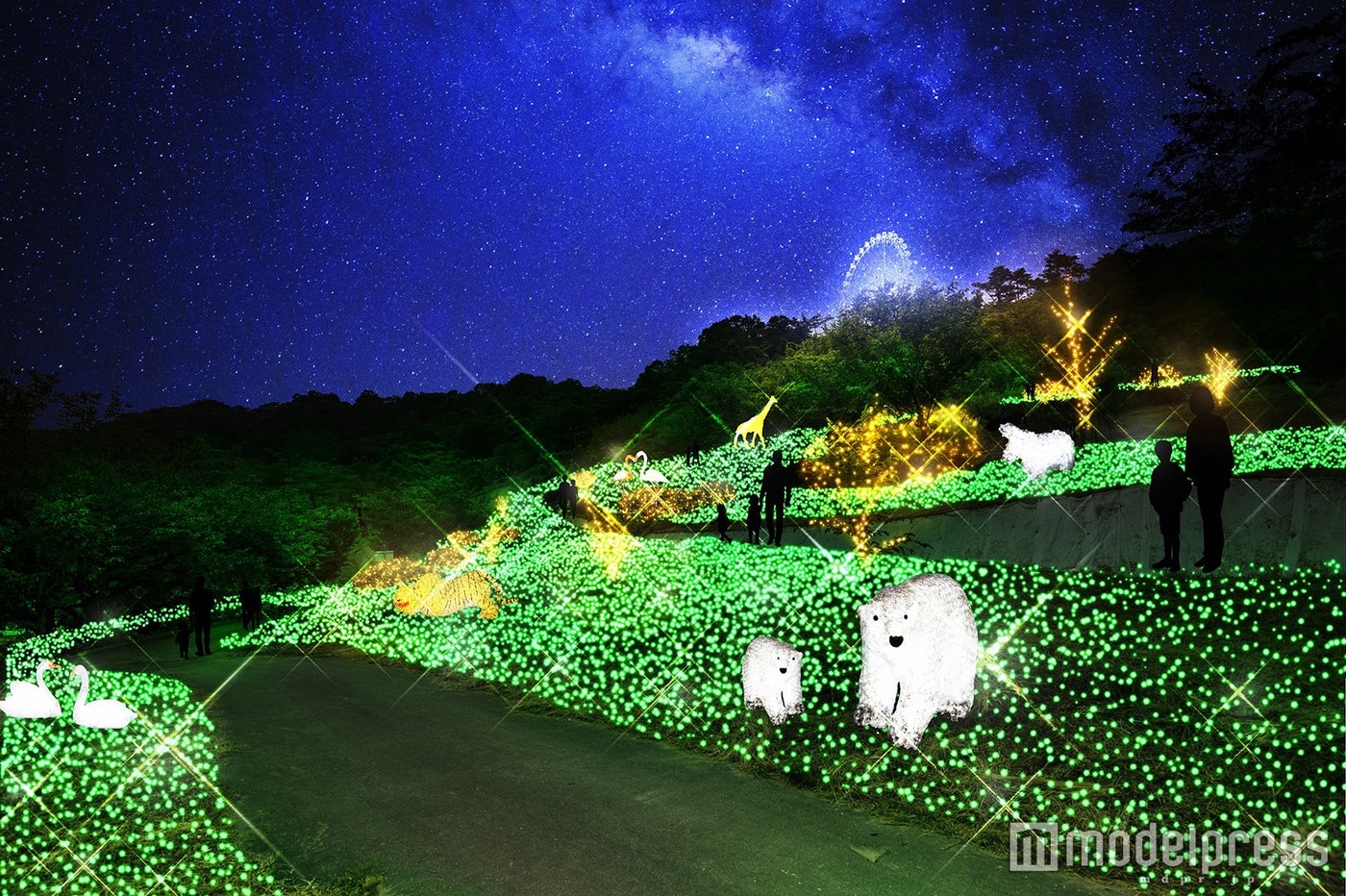 光の動物園／画像提供：富士急行