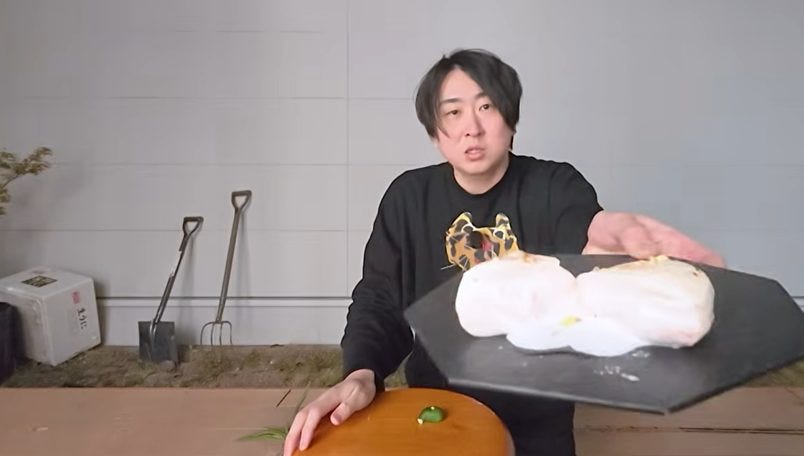 釣りたて天然トラフグの炭火焼き白子が「やばい」！きまぐれクックの爆釣グルメ