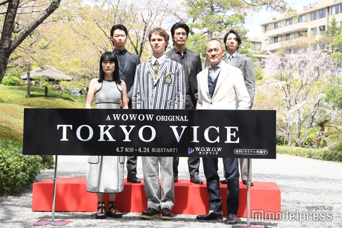 (下段左から)菊地凛子、アンセル・エルゴート、渡辺謙(上段左から)笠松将、伊藤英明、山下智久(C)モデルプレス