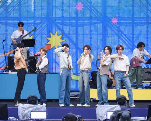 BOYNEXTDOOR、昼夜で見せたギャップ ハグにお姫様だっこ…仲良しぶりにファン悶絶【Weverse Con Festival】