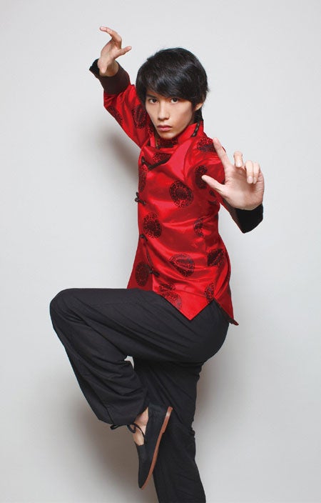 男の乱馬を演じる賀来賢人(c)NTV