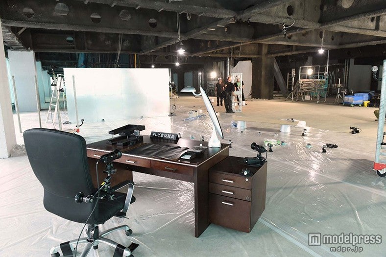 関ジャニ∞が演奏をした社長室予定スペース