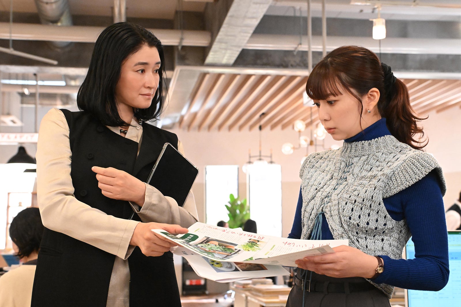 小雪、上白石萌歌「パンダより恋が苦手な私たち」第1話（C）日本テレビ