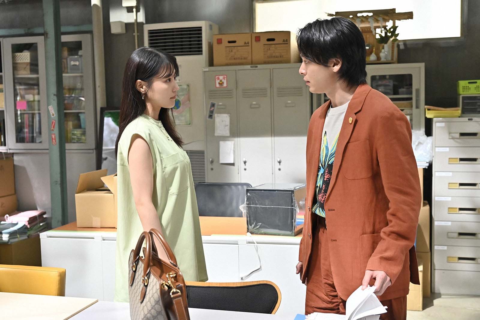 有村架純、中村倫也「石子と羽男―そんなコトで訴えます？―」第１話より（C）TBS