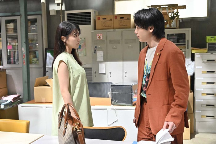 有村架純、中村倫也「石子と羽男―そんなコトで訴えます?―」第1話より(C)TBS
