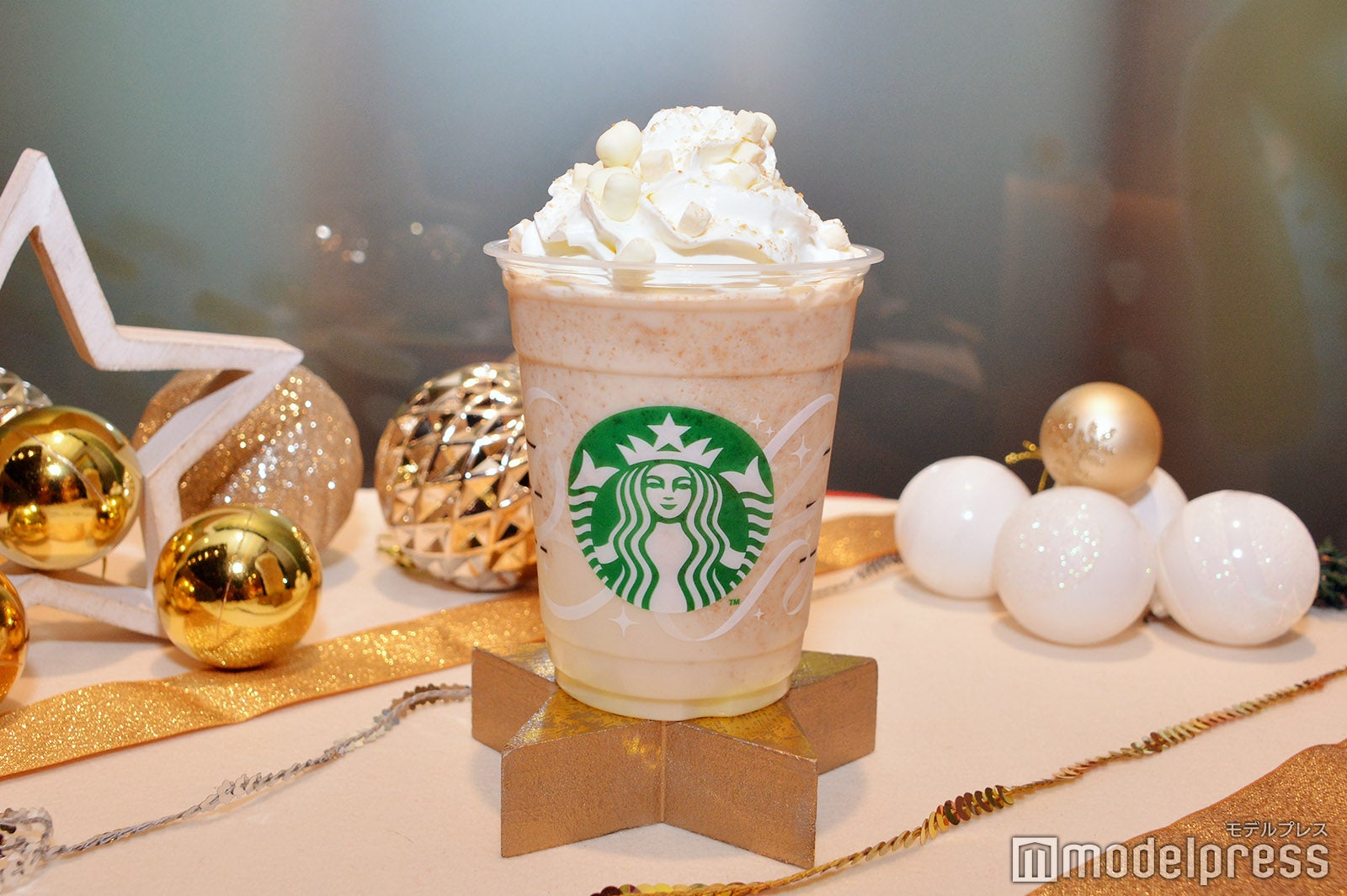 トーステッド ホワイト チョコレート フラペチーノ（C）モデルプレス