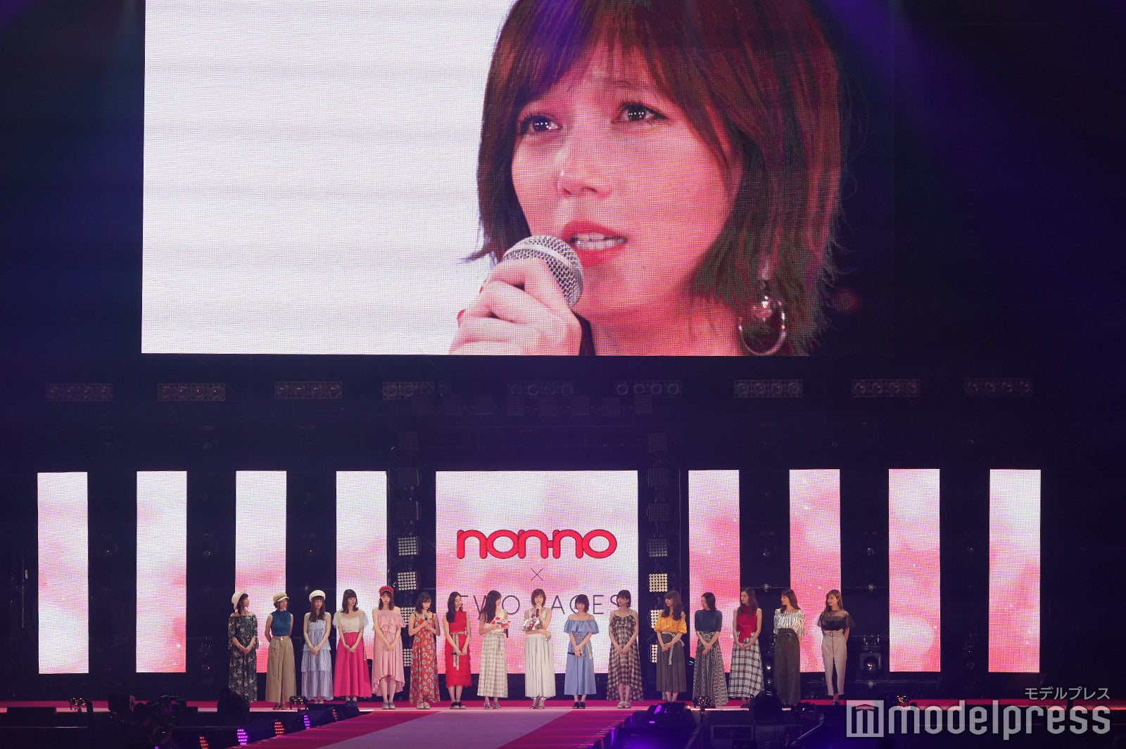 「non-no」ステージ（C）モデルプレス