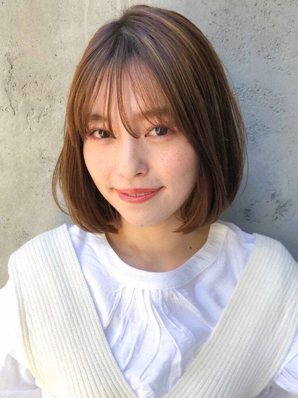 画像8 16 印象が変わるライトブラウンの髪色まとめ カラーチェンジで透明感たっぷりの女性に モデルプレス