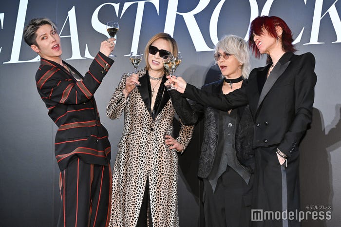 THE LAST ROCKSTARS(左から)MIYAVI、YOSHIKI、HYDE、SUGIZO(C)モデルプレス