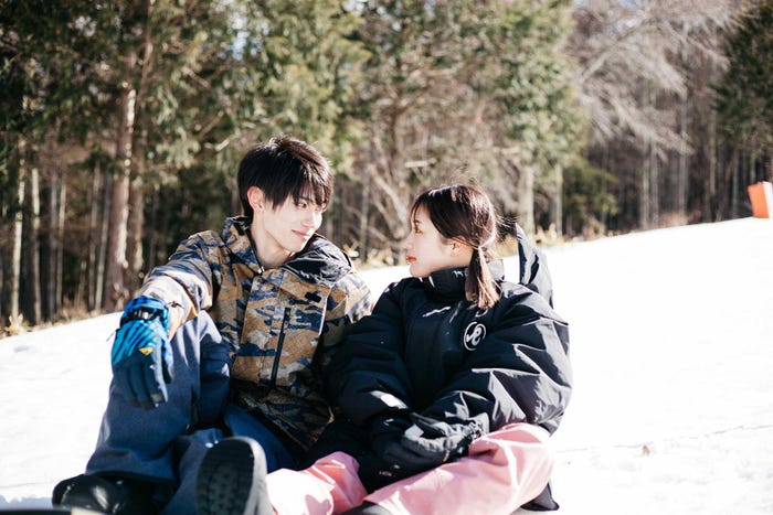 樋口晃平、なえなの「恋とオオカミには騙されない」第5話(C)AbemaTV, Inc.