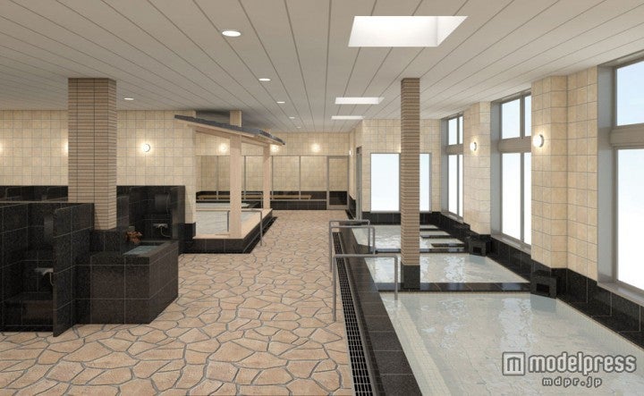 男湯イメージ／画像提供：蓮