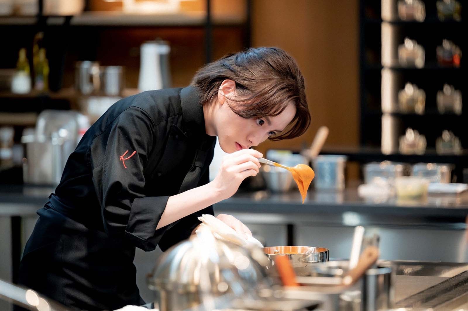 板垣李光人「フェルマーの料理」第2話より（C）TBS