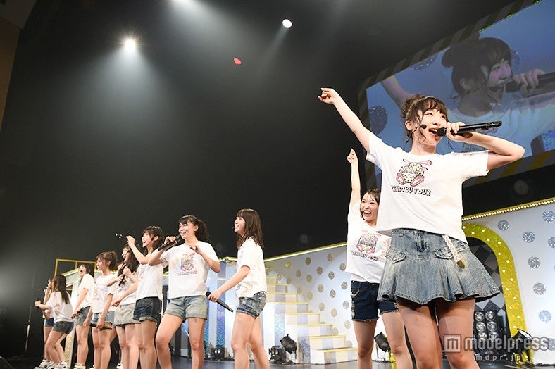 長崎県・長崎ブリックホールで公演を行ったAKB48ヤングメンバー（C)AKS