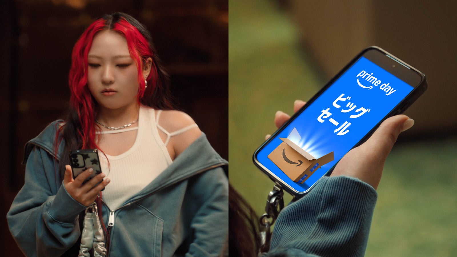 CHIKA／Amazon「プライムデー」CMカット（提供写真）