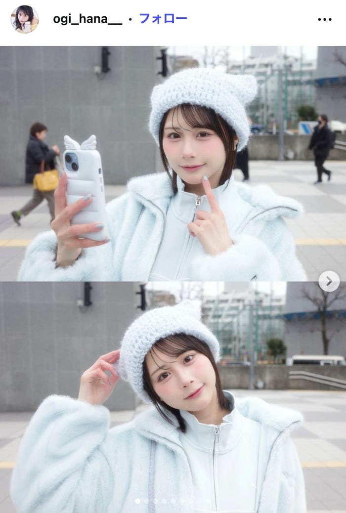 尾木波菜Instagramより