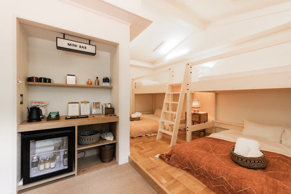 四万十川源流、森の国『水際のロッジ』／画像提供：サン・クレア