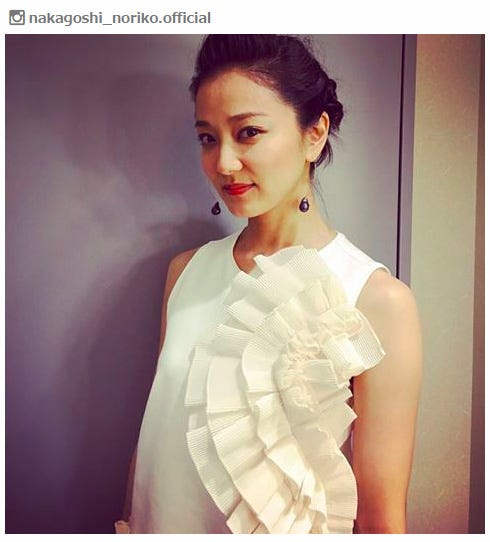 中越典子Instagramより