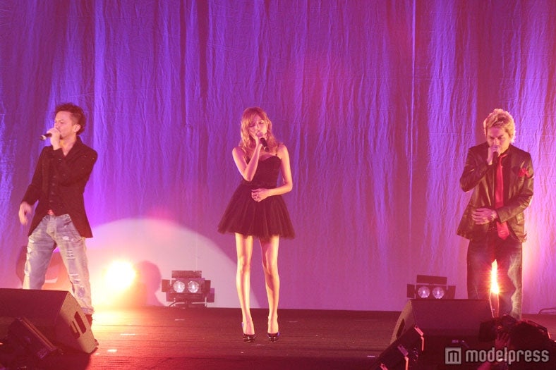 （左から）ISSA、ROLA、SoulJa（「ViVi Night in Osaka」より）