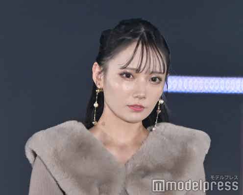 ≠ME鈴木瞳美、タイトワンピでスタイル際立つ 新たな魅せ方開拓<GirlsAward 2023 A/W>