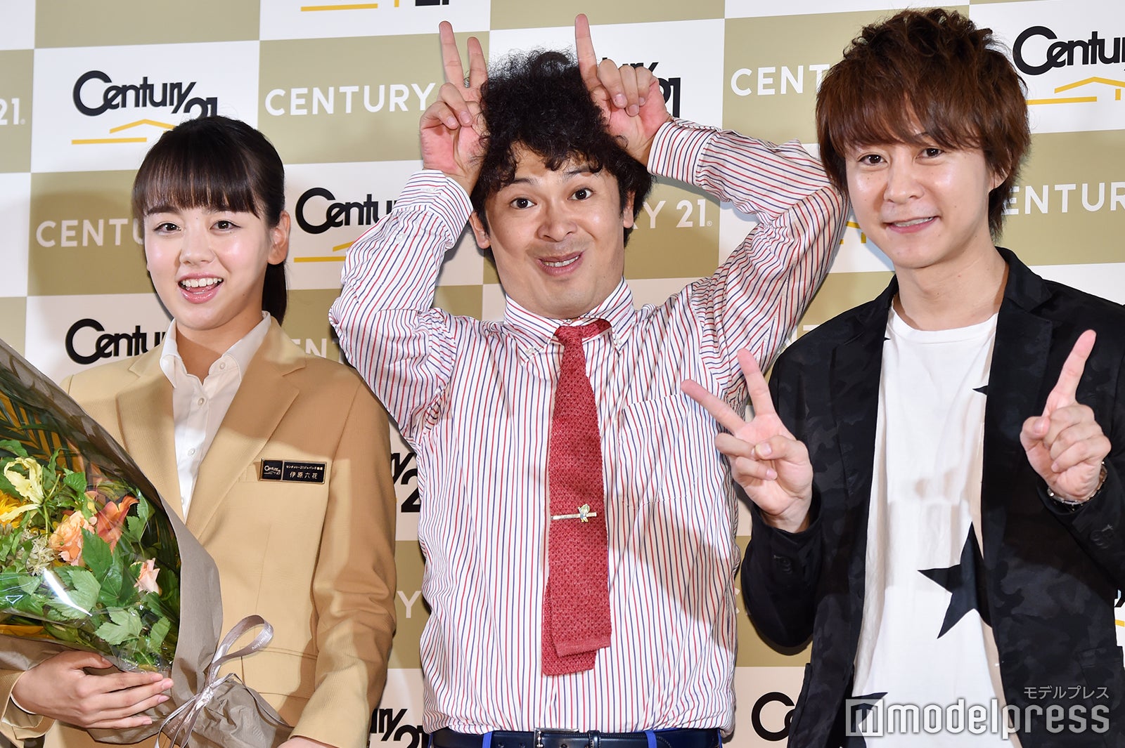 伊原六花、ちゅうえい、瀧上伸一郎（C）モデルプレス