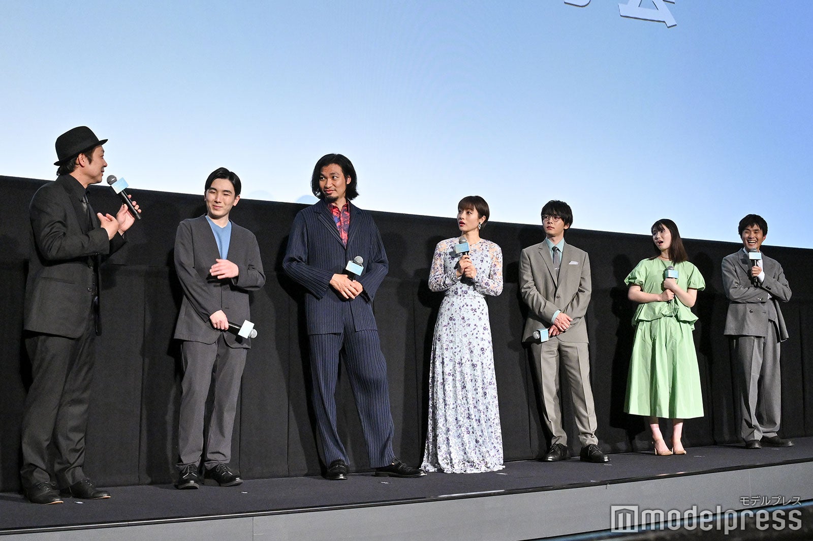 吉田恵輔監督、森優作、青木崇高、石原さとみ、中村倫也、小野花梨、細川岳（C）モデルプレス