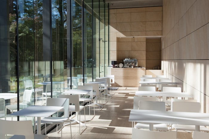 併設のカフェでゆっくり過ごすのも◎／提供：東京都庭園美術館