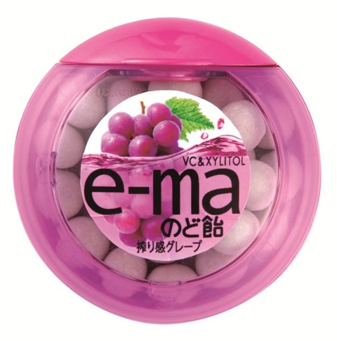 e-ma のど飴 搾り感グレープ