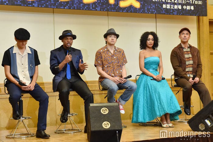 伊礼彼方、ジェロ、山本耕史、濱田めぐみ、米倉利紀 (C)モデルプレス