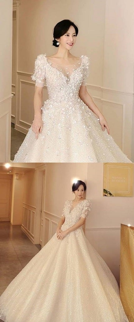 元jewelryのチョ ミナ 結婚式を控えてウェディングドレス姿を公開 モデルプレス 元jewelryのチョ ミナ 結婚式を控えてウェディングドレス姿を公開 モデルプレス