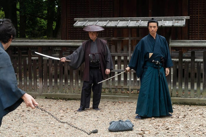 北大路欣也、斎藤工(C)フジテレビ