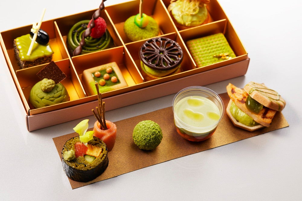 抹茶アフタヌーンティーセットテイクアウト用／画像提供：ANAインターコンチネンタルホテル東京