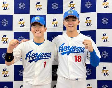 青学大 今秋ドラ1候補バッテリー「鈴木－渡部」に7球団熱視線 渡部2号3ラン、鈴木0封2勝目