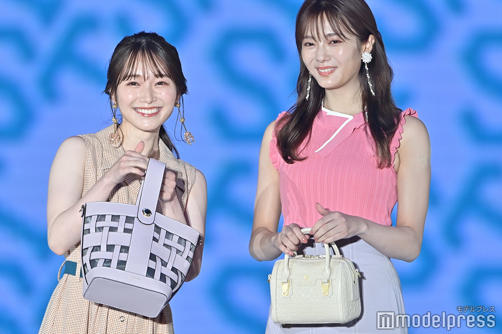 守屋麗奈、田村保乃 （C）モデルプレス
