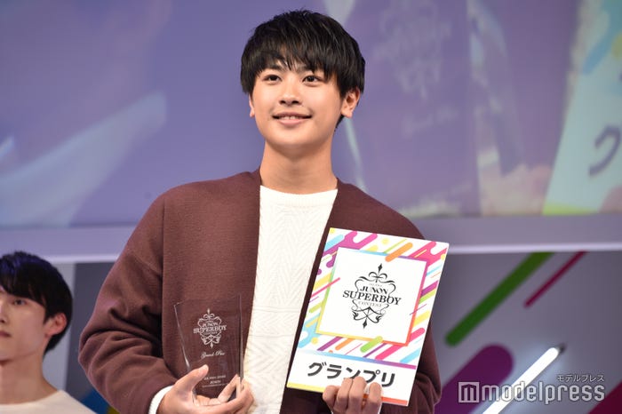 「第33回 ジュノン・スーパーボーイ・コンテスト」グランプリの前川佑さん (C)モデルプレス