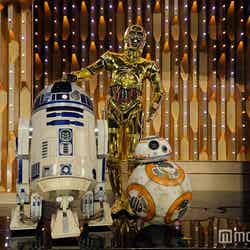 （左から）R2-D2、C-3PO、BB-8／（C） 2015Lucasfilm Ltd. & TM. All Rights Reserved