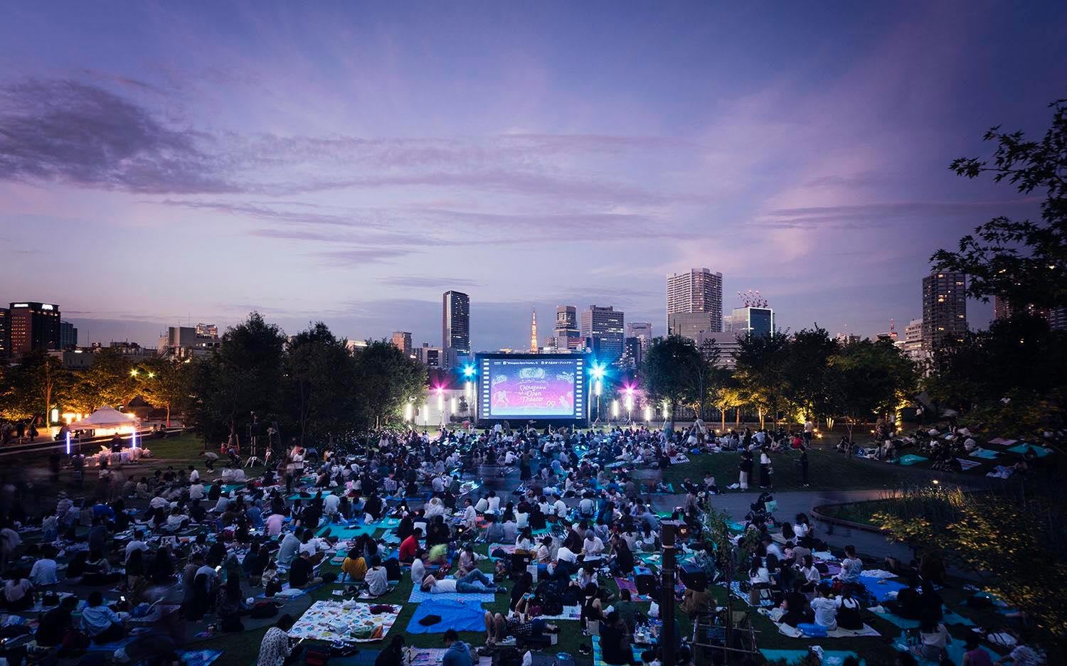 野外映画イベント「品川オープンシアター」2020年は初の2夜連続上映