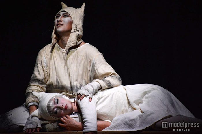 公開舞台稽古の様子