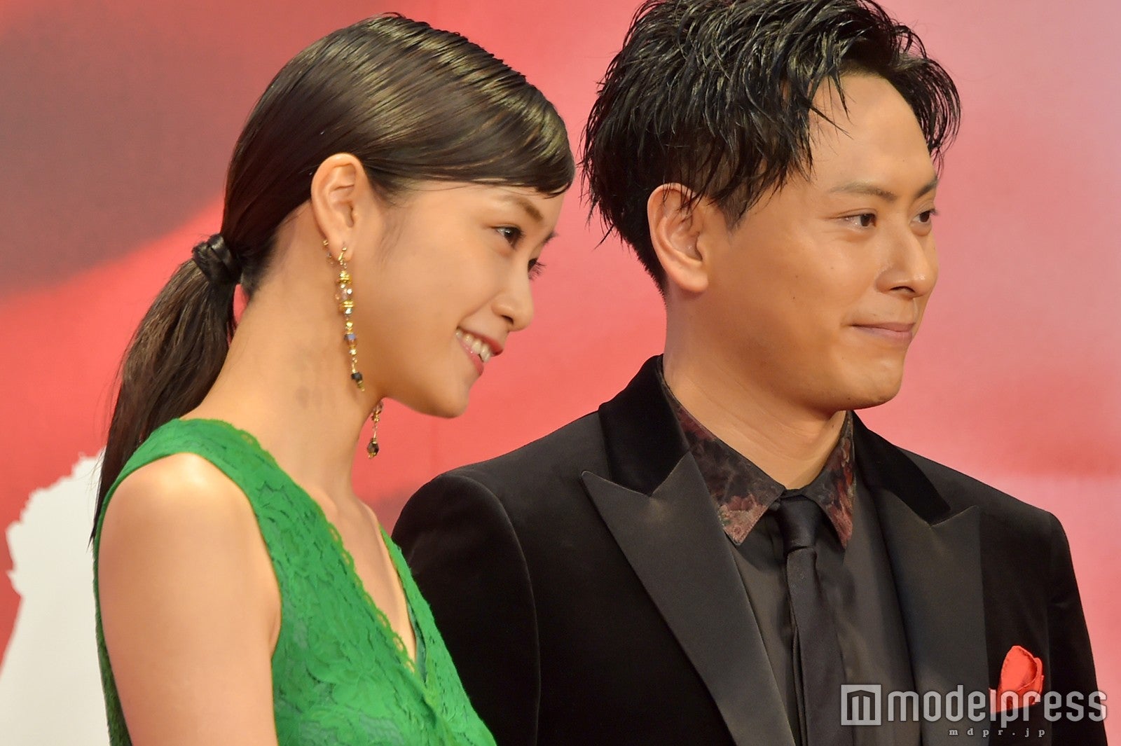 深川麻衣、山下健二郎／東京国際映画祭（C）モデルプレス