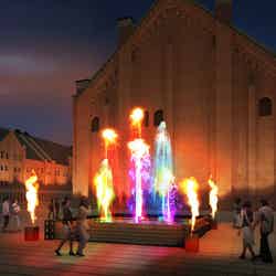 FLAME FOUNTAIN 2017/画像提供:横浜赤レンガ倉庫
